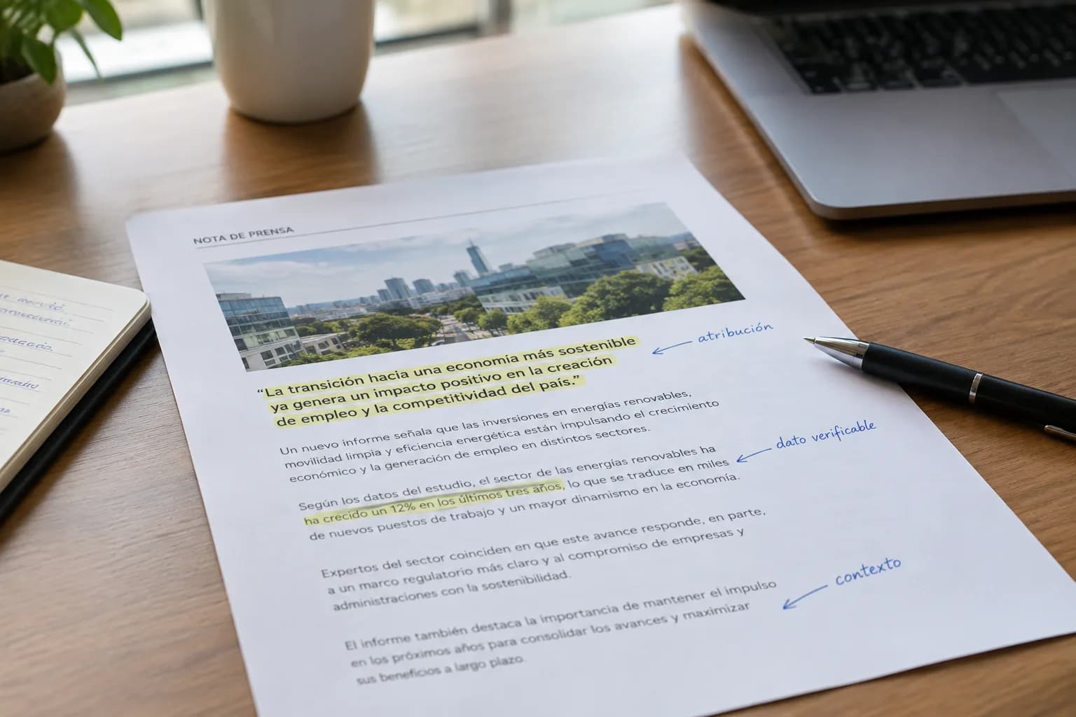 How to write a spokesperson quote that adds real information to a news story