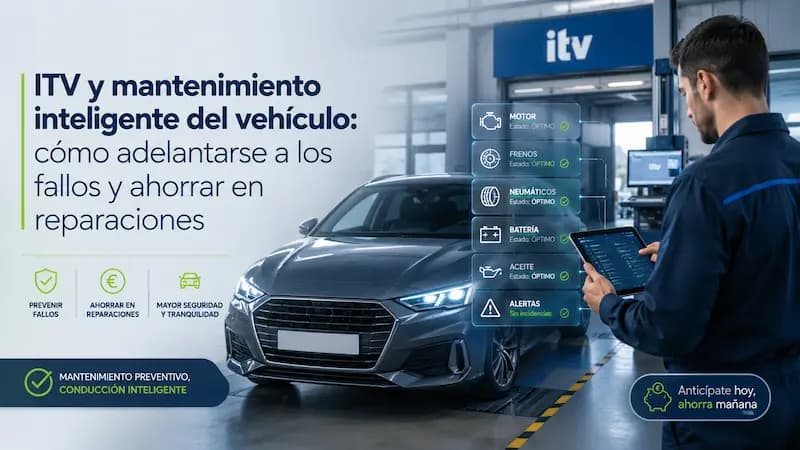 ITV y mantenimiento inteligente del vehículo: cómo adelantarse a los fallos y ahorrar en reparaciones