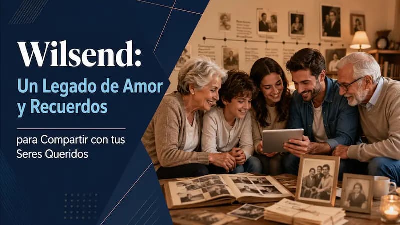 Wilsend: Un Legado de Amor y Recuerdos para Compartir con tus Seres Queridos