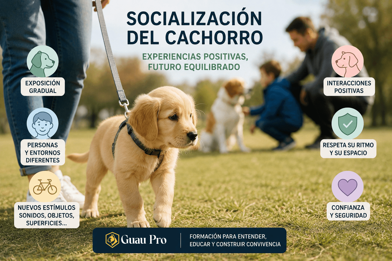 Socialización del cachorro: los errores que muchos dueños cometen sin darse cuenta