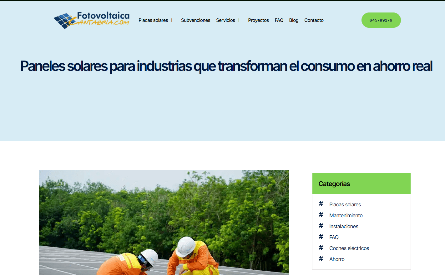 Paneles Solares para Industrias: La Revolución Energética que Transforma Cantabria