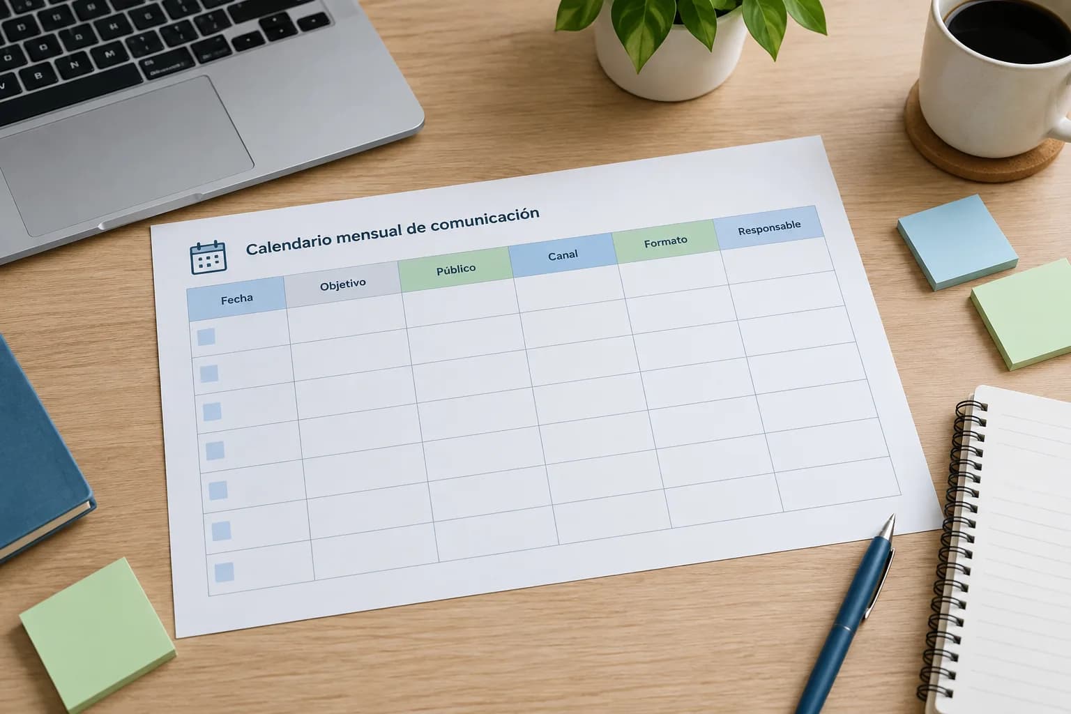 Cómo crear un calendario de comunicación para una empresa pequeña