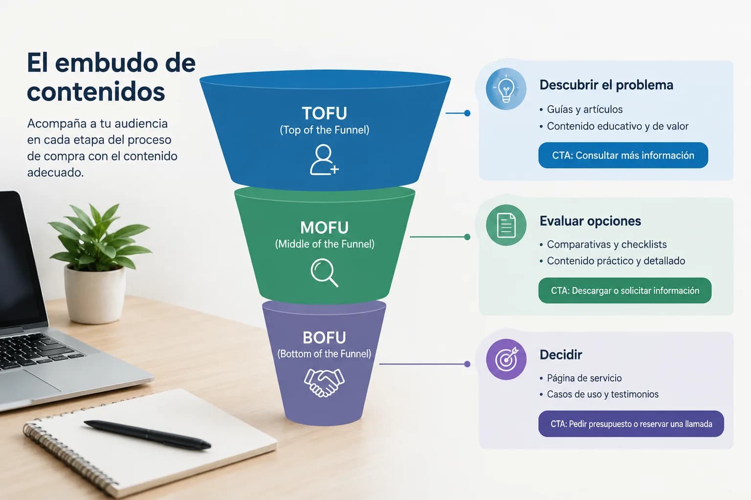 TOFU, MOFU et BOFU : comment créer des contenus pour chaque phase d'achat