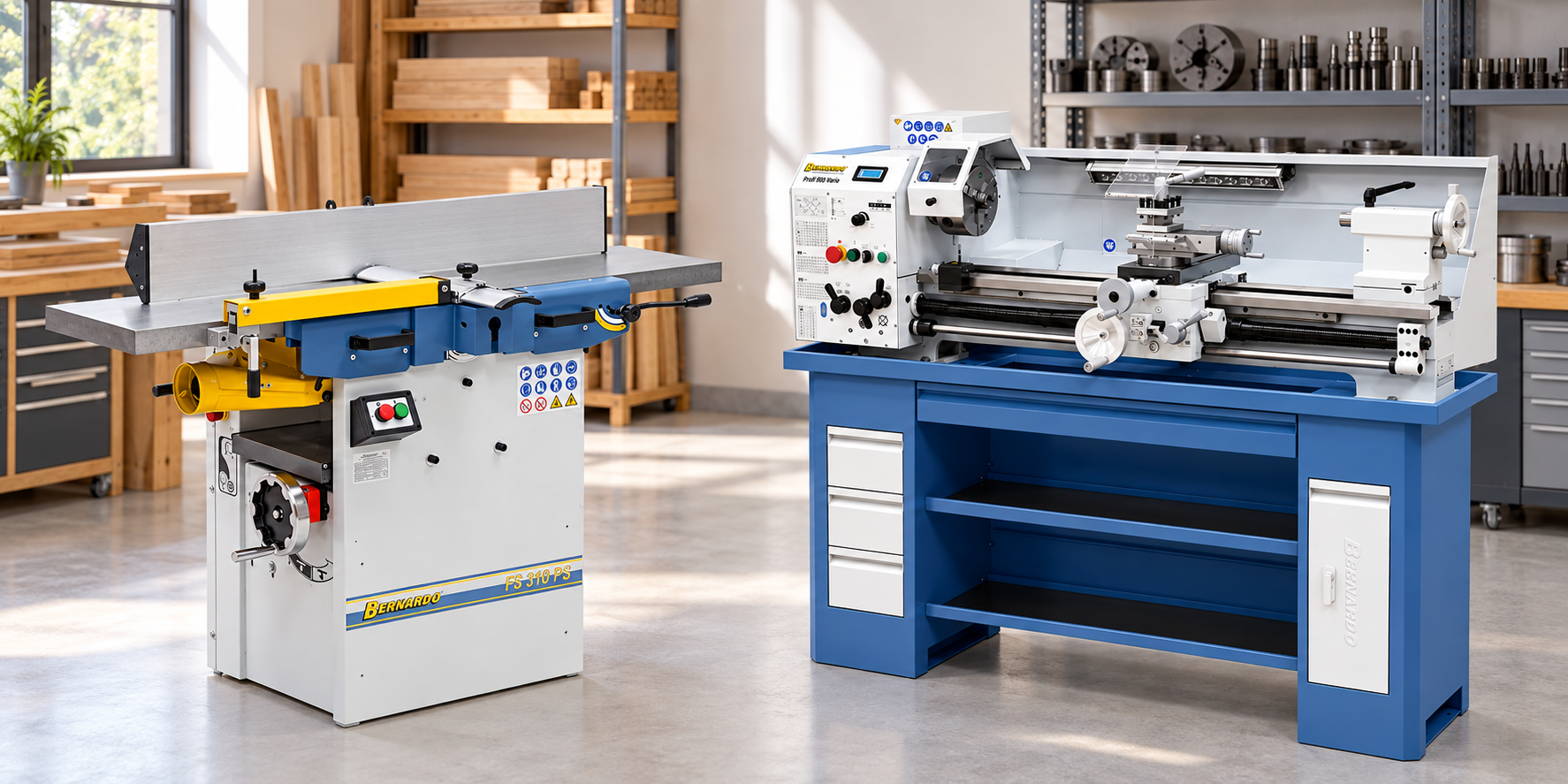 Equipar uma oficina com a Krollit: soluções para trabalhar madeira e metal