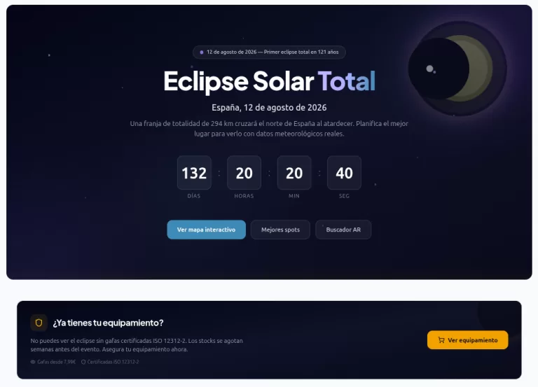 León (74% de cielo despejado) y Zaragoza (86%) duplican las probabilidades de Asturias (50%), según el estudio publicado por la plataforma meteorológica Snowy